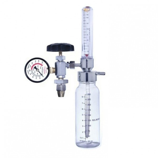 Oxygen Regulator with Pressure Gauge