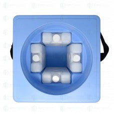Large Vaccine Carrier Box with 4 Ice packs (1.35 Litres)