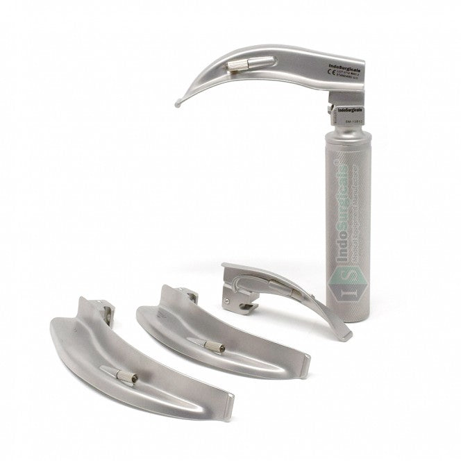 IndoSurgicals LED Laryngoscope Set Macintosh (Deluxe Quality)