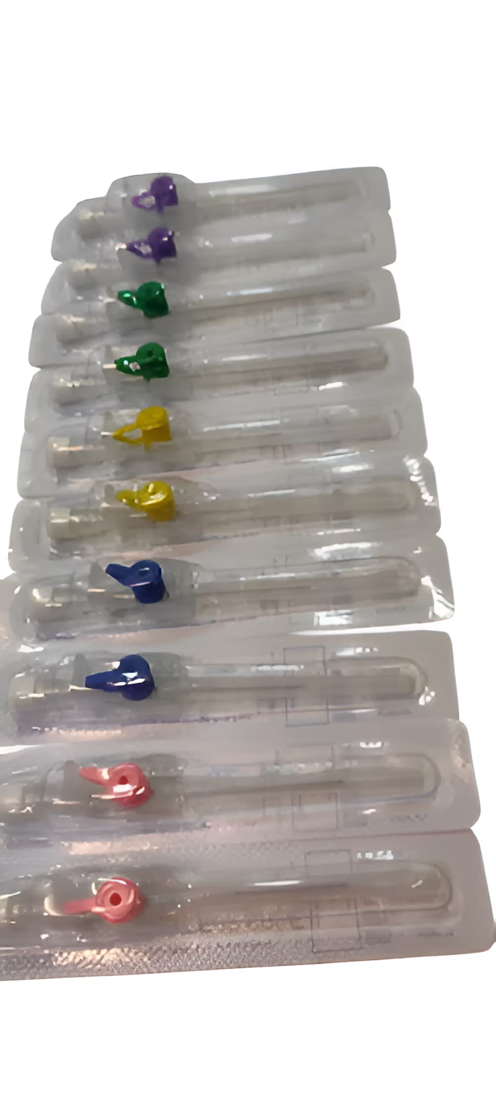 White Plus I.V. Cannula With Wings and With Port - Readyflon 20G Pack of 100