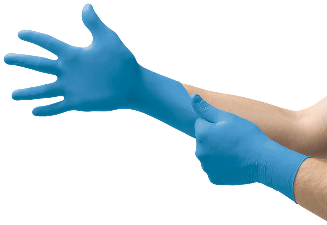 ANSELL MICROFLEX NITRILE GLOVES 92-245 100PCS