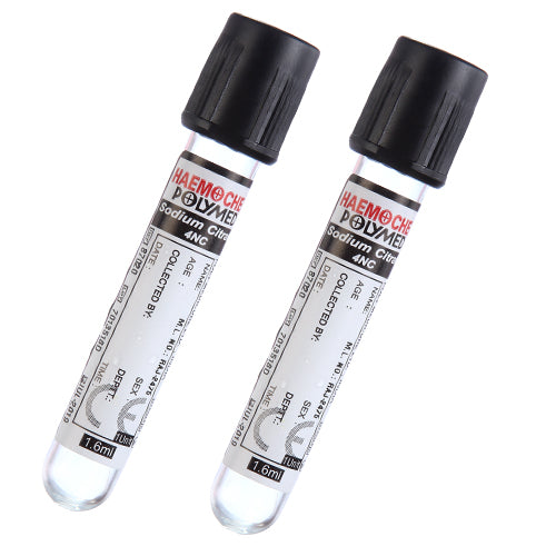 POLYMED ESR (ERYTHROCYTE SEDIMENTATON RATE) TUBES 1.6ML -100 UNITS
