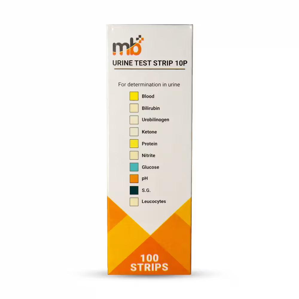 mb+ Urine Strips - 10P Pack of 100