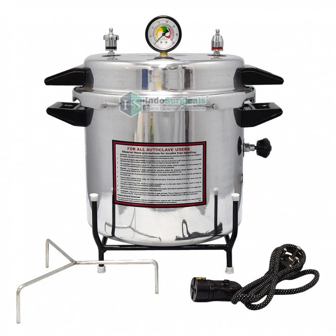 Autoclave (21 litres) Electric, Pressure Cooker Type, Mirror Finish