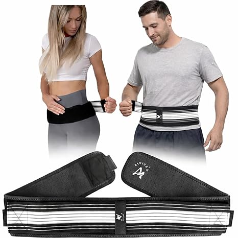 Sacroiliac SI Joint Hip Belt, back pain belt,Compression Hip Support Belt, Adjustable SI Joint Support for Pelvic, L back pain relief Posture Corrector for Men and Women