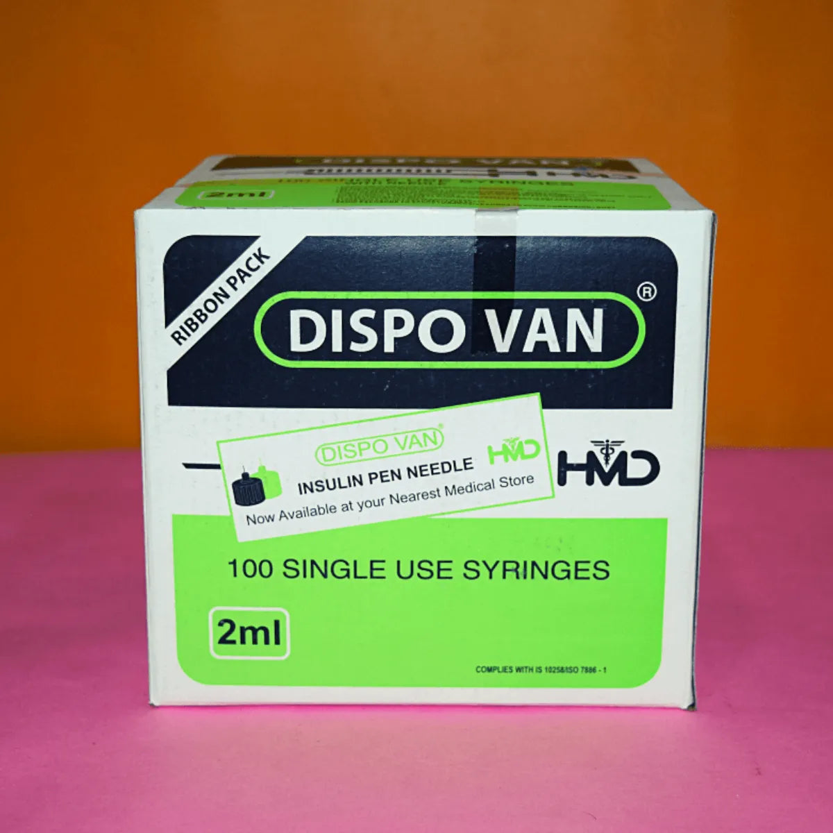 DISPO VAN SYRINGE 2ML -100 UNITS PACK